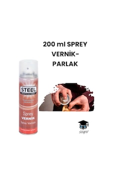 200 Ml Sprey Vernik Parlak 200 Ml Sprey Vernik Parlak