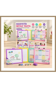 Bezos Manyetik Yazı Tahtası 22 Çok Renkli Bezos Manyetik Yazı Tahtası 22 Çok Renkli