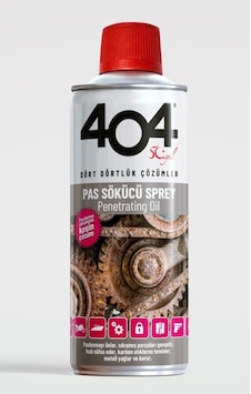 404 Pas Sökücü 40 Koruyucu Yağlayıcı Sprey 200 Ml 404 Pas Sökücü 40 Koruyucu Yağlayıcı Sprey 200 Ml