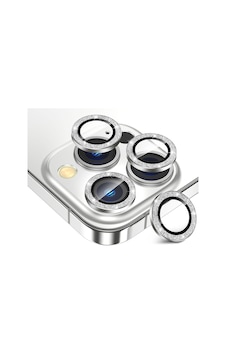 Apple Uyumlu iPhone 16 Pro Ve 16 Pro Max Beyaz White Titanyum Taşlı Kamera Lens Koruyucu Cam Beyaz Apple Uyumlu iPhone 16 Pro Ve 16 Pro Max Beyaz White Titanyum Taşlı Kamera Lens Koruyucu Cam Beyaz