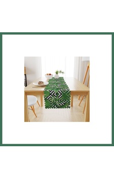 En-cag Dijital Baskılı Runner 40x140cm Bss Çok Renkli En-cag Dijital Baskılı Runner 40x140cm Bss Çok Renkli