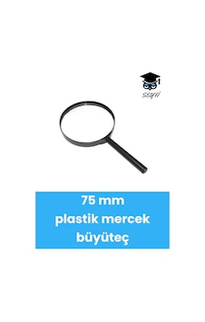 75 Mm Saplı Büyüteç Plastik Mercek 75 Mm Saplı Büyüteç Plastik Mercek