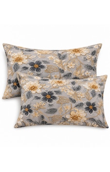 More Home %100 Pamuklu 5d Kapaklı Yastık Kılıfı 2 Adet 50 X 70 Cm - Floral Çok Renkli More Home %100 Pamuklu 5d Kapaklı Yastık Kılıfı 2 Adet 50 X 70 Cm - Floral Çok Renkli