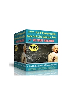 Tyt-Ayt Matematik Görüntülü Eğitim Seti 80 Saat Anlatım Tyt-Ayt Matematik Görüntülü Eğitim Seti 80 Saat Anlatım