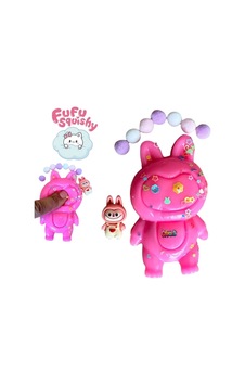 Labubu Fu Fu Squishy Pati Figür Taba Sukuşi Pullu Stres Asmr Oyuncak Pembe 9 Cm Labubu Fu Fu Squishy Pati Figür Taba Sukuşi Pullu Stres Asmr Oyuncak Pembe 9 Cm