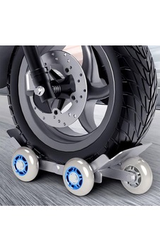 Motosiklet Dolly Tekerliği Ağır İş Makina Taşıma Tekerlik Kolay Manevra