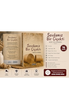 Sevdamız Bir Çiçekti Şiir Kitabı Sevdamız Bir Çiçekti Şiir Kitabı