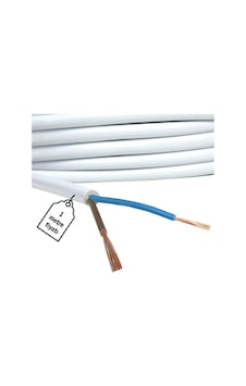 Kars 2x1,5 Cca Beyaz Kablo 1 Metre Kars 2x1,5 Cca Beyaz Kablo 1 Metre