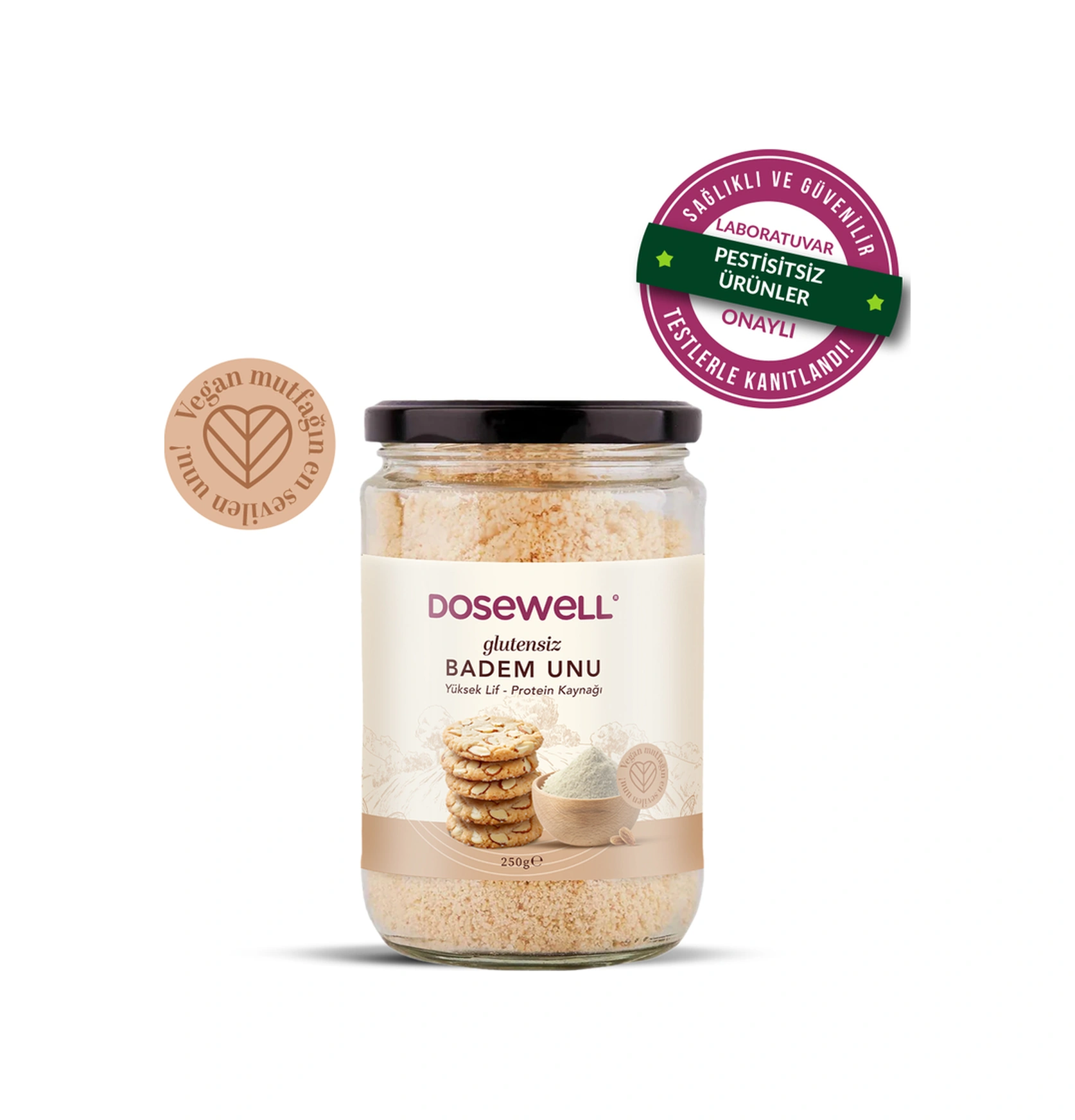 Dosewell Glutensiz Badem Unu 250 Gr Dosewell Glutensiz Badem Unu 250 Gr