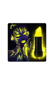 Uv Neon Sarı Ruj Karanlıkta Parlayan Makyaj Boyası Yetişkin Uv Neon Sarı Ruj Karanlıkta Parlayan Makyaj Boyası Yetişkin