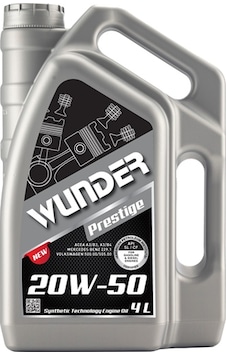 Wunder 20W-50 Motor Yağı 4 L Wunder 20W-50 Motor Yağı 4 L