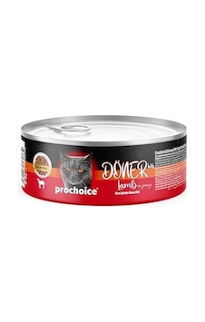 Prochoice Döner Lamb, Sos İçinde Kuzu Etli Tam & Dengeli Yetişkin Kedi Maması 70 Gr X 12 Adet 103 Ivory