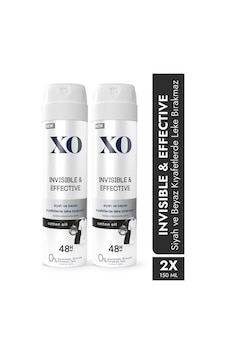 Xo Invisible & Effective Kadın Sprey Deodorant 2 x 150 ML Xo Invisible & Effective Kadın Sprey Deodorant 2 x 150 ML