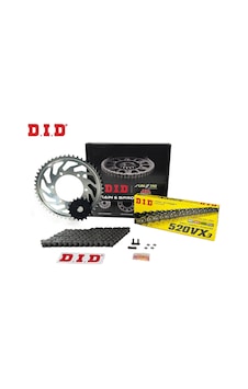 Dıd Zincir Dişli Seti Honda Cbf 250 250 Cc 2004-2009 / Zincir : Dıd-520vx3 Çelik -106 / Dişli: Jt 13t-37t Dıd Zincir Dişli Seti Honda Cbf 250 250 Cc 2004-2009 / Zincir : Dıd-520vx3 Çelik -106 / Dişli: Jt 13t-37t