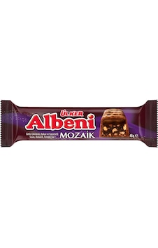 Albeni Mozaik - Sütlü Çikolatalı,kakao Ve Karamel Soslu,bisküvili Fındıklı Bar - 45 Gram - 18 Adet Albeni Mozaik - Sütlü Çikolatalı,kakao Ve Karamel Soslu,bisküvili Fındıklı Bar - 45 Gram - 18 Adet