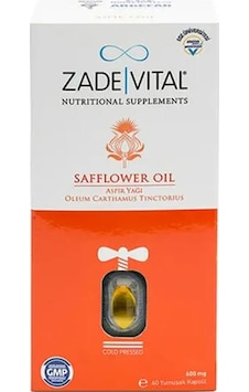 Zade Vital Aspir Yağı 60 Yumuşak Kapsül Zade Vital Aspir Yağı 60 Yumuşak Kapsül