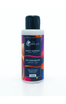Piktura Akrilik Multisurface Boya 120ml Beyaz Beyaz