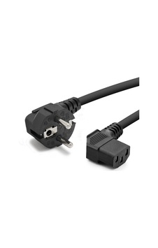Büro Ev Ofis Cihazları İçin 1,8mtx1mm 500w 3pın C13 L Tipi Kasa Güç Kablosu Büro Ev Ofis Cihazları İçin 1,8mtx1mm 500w 3pın C13 L Tipi Kasa Güç Kablosu