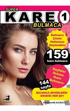 Süper Kare Bulmaca - 1 - Bertan Kodamanoğlu - Olimpos Yayınları Süper Kare Bulmaca - 1 - Bertan Kodamanoğlu - Olimpos Yayınları