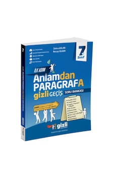 Gizli Yayınları 2025 7. Sınıf İlk Adım Anlamdan Paragrafa Gizli Geçiş Gizli Yayınları 2025 7. Sınıf İlk Adım Anlamdan Paragrafa Gizli Geçiş