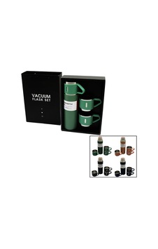 Çantalı 500ml 3 Parça Bardaklı Çelik Termos Seti Çok Renkli Çantalı 500ml 3 Parça Bardaklı Çelik Termos Seti Çok Renkli