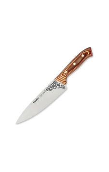 Pirge 32160 Elite Şef Bıçağı 19 Cm - Perçinli Kahverengi Kompozit Sap Çok Renkli Pirge 32160 Elite Şef Bıçağı 19 Cm - Perçinli Kahverengi Kompozit Sap Çok Renkli