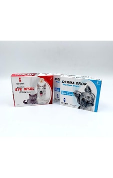Dr. Sed Derma Köpek 1-10 KG Deri Bakım Ürünü 2 Kutu + Göz Bakım Ürünü