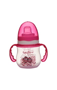 Baby Time Akıtmaz Bardak Kulplu Mavi