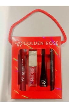 Golden Rose Sevgililer Günü Özel Karma Kofre Set 1 Maskara-lipgloss-dipliner-eyeliner Golden Rose Sevgililer Günü Özel Karma Kofre Set 1 Maskara-lipgloss-dipliner-eyeliner