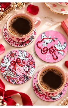 You & Me Pop Art Temalı Dekoratif Bardak Altlığı 4 Lü Set 9 Cm, 3 Mm Ahşap Mdf, Dijital Baskı - 926882687 Diğer You & Me Pop Art Temalı Dekoratif Bardak Altlığı 4 Lü Set 9 Cm, 3 Mm Ahşap Mdf, Dijital Baskı - 926882687 Diğer