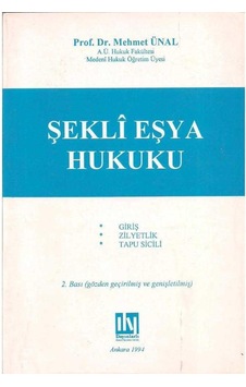 Şekli Eşya Hukuku