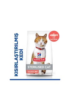 Hills Somonlu Kısırlaştırılmış Yetişkin Kedi Maması 8+2 Kg 1 Adet Hills Somonlu Kısırlaştırılmış Yetişkin Kedi Maması 8+2 Kg 1 Adet