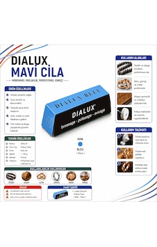 Dialux Polisaj Cila - Dialux Mavi Cila Dialux Polisaj Cila - Dialux Mavi Cila