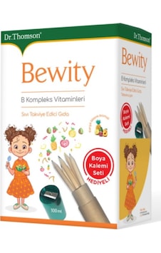 Dr. Thomson Bewity B Kompleks Şurup 100 Ml Boya Kalemi Seti Dr. Thomson Bewity B Kompleks Şurup 100 Ml Boya Kalemi Seti