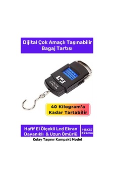 Lcd Ekran Seyahat Bavul Ağırlık Tartı Dijital Çok Amaçlı Taşınabilir El Ölçekli Bagaj Tartısı Çok Renkli Lcd Ekran Seyahat Bavul Ağırlık Tartı Dijital Çok Amaçlı Taşınabilir El Ölçekli Bagaj Tartısı Çok Renkli