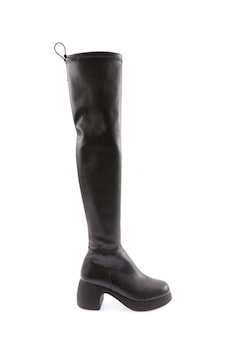 Dgn 2100 Kadin Strech Knee High Topuklu Çizme 2100-2131-R1534 Siyah Dgn 2100 Kadin Strech Knee High Topuklu Çizme 2100-2131-R1534 Siyah