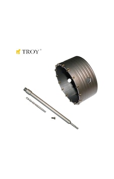 Troy 27470 Elmas Beton Panç 120mm + Adaptör 400mm Troy 27470 Elmas Beton Panç 120mm + Adaptör 400mm
