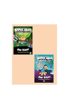 Dav Pilkey Den Köpek Adam Tasmasından Kurtuluyor+köpek Adam Mama 22 Toplam 2 Set Kitap Dav Pilkey Den Köpek Adam Tasmasından Kurtuluyor+köpek Adam Mama 22 Toplam 2 Set Kitap