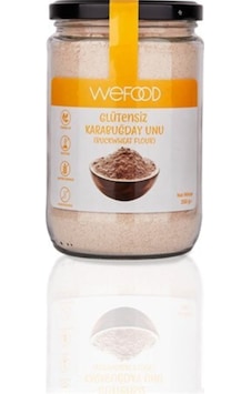 Wefood Glütensiz Vegan Katkısız Çiğ Karabuğday Unu 350 Gr Wefood Glütensiz Vegan Katkısız Çiğ Karabuğday Unu 350 Gr