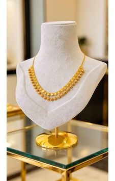 Kişniş Altın Kaplama Kolye Gold