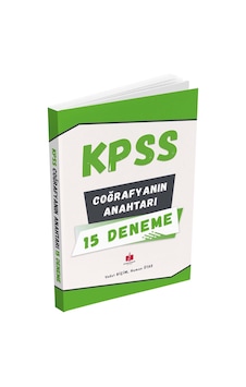 Kpss Coğrafyanın Anahtarı 15 Deneme - Vedat Biçim, Numan Ötas Kpss Coğrafyanın Anahtarı 15 Deneme - Vedat Biçim, Numan Ötas