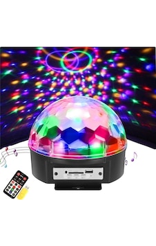 Renkli LED Disko Topu Sahne Işığı Veren Bluetooth Hoparlör Renkli LED Disko Topu Sahne Işığı Veren Bluetooth Hoparlör
