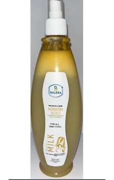Durulanmayan Keratin Bakım Sütü Düzleştirici & Besleyici Saç Bakım Spreyi 400ml