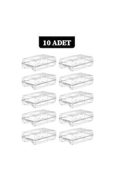 Asvera - 10'lu Kadın Ayakkabı Kutusu Şeffaf Ayakkabılık Ayakkabı Saklama Kutusu Beyaz Asvera - 10'lu Kadın Ayakkabı Kutusu Şeffaf Ayakkabılık Ayakkabı Saklama Kutusu Beyaz