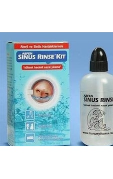 Abfen Sinus Rinse Kit Yüksek Hacimli Nazal Yıkama 25 x 240 ML