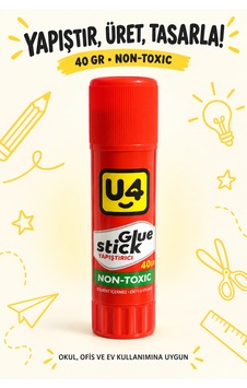U4 Stick Yapıştırıcı 40 Gr 4 Adet