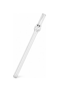Cam Pipet - Yüz Figürlü Tasarım - 20 Cm - Pg2393 Cam Pipet - Yüz Figürlü Tasarım - 20 Cm - Pg2393