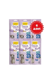 Gimcat Snack Cream Ton Balıklı & Kabaklı Yavru Kedi Ödülü 6x15gr 6 Adet Gimcat Snack Cream Ton Balıklı & Kabaklı Yavru Kedi Ödülü 6x15gr 6 Adet