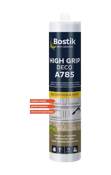 BOSTİK A785 High Grip Deco Anında Yapışan Silikon A785