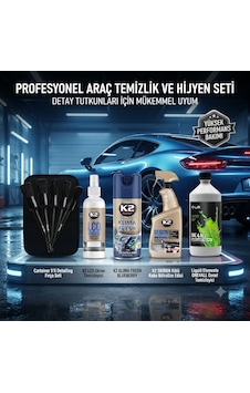 Profesyonel Araç Detaylı Temizlik Ve Hijyen Seti Set Profesyonel Araç Detaylı Temizlik Ve Hijyen Seti Set